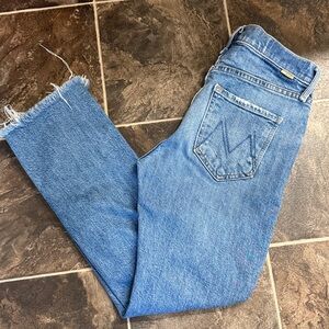 MOTHER Superior Light Blue Denim Jeans